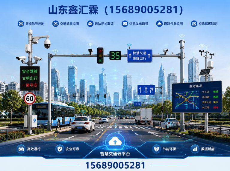 桓台县智慧交通设备展示图